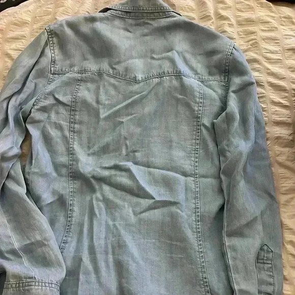 CLOTH AND STONE - DENIM SHIRT - WOMEN'S XS - Picture 5 of 5
